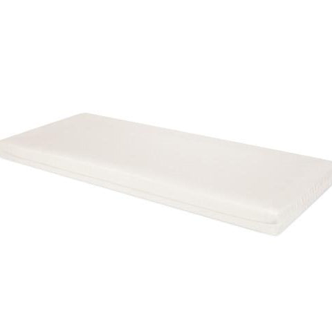 Polywood outdoor seat cushion in natural linen