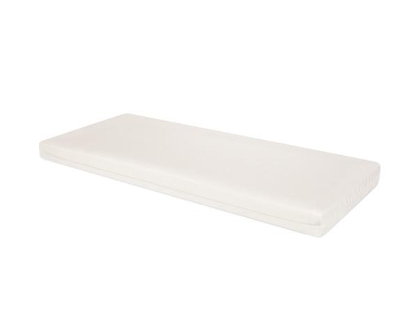 Polywood outdoor seat cushion in natural linen