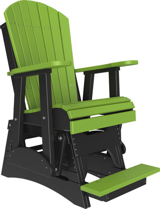 Luxcraft Recycled Plastic Counter Height 2' Adirondack Counter Height Balcony Glider