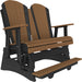 Luxcraft Recycled Plastic Counter Height 4' Adirondack Balcony Glider