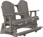 Luxcraft Counter Height Recycled Plastic 5' Adirondack Balcony Glider