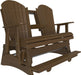 Luxcraft Counter Height Recycled Plastic 5' Adirondack Balcony Glider
