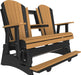 Luxcraft Counter Height Recycled Plastic 5' Adirondack Balcony Glider