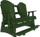 Luxcraft Counter Height Recycled Plastic 5' Adirondack Balcony Glider