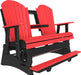 Luxcraft Counter Height Recycled Plastic 5' Adirondack Balcony Glider