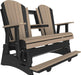 Luxcraft Counter Height Recycled Plastic 5' Adirondack Balcony Glider
