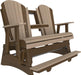 Luxcraft Counter Height Recycled Plastic 5' Adirondack Balcony Glider