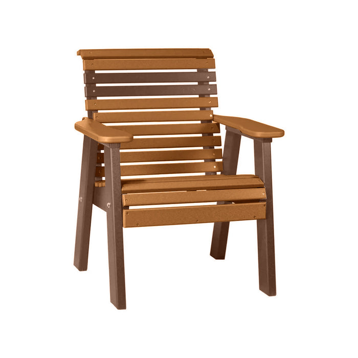 LuxCraft Cedar 2' Rollback Recycled Plastic Chair