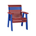 LuxCraft Cherry wood 2' Rollback Recycled Plastic Chair