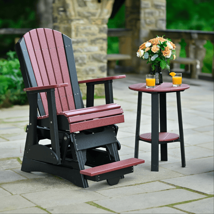 LuxCraft Silla Giratoria Mecedora Clásica Respaldo Alto — plástico reciclado