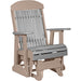 LuxCraft Slate 2 foot Classic Highback Recycled Plastic Glider Chair