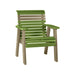 LuxCraft Lime Green 2' Rollback Recycled Plastic Chair