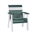 LuxCraft Green 2' Rollback Recycled Plastic Chair