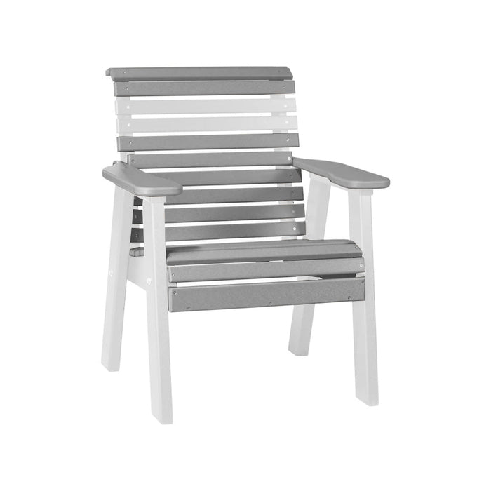 LuxCraft Slate 2' Rollback Recycled Plastic Chair