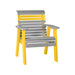 LuxCraft Slate 2' Rollback Recycled Plastic Chair