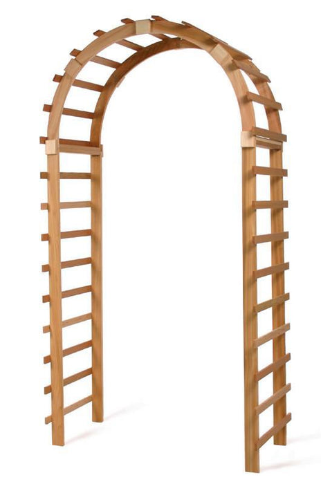 All Things Cedar red cedar trellis arbor for gardens and entrances