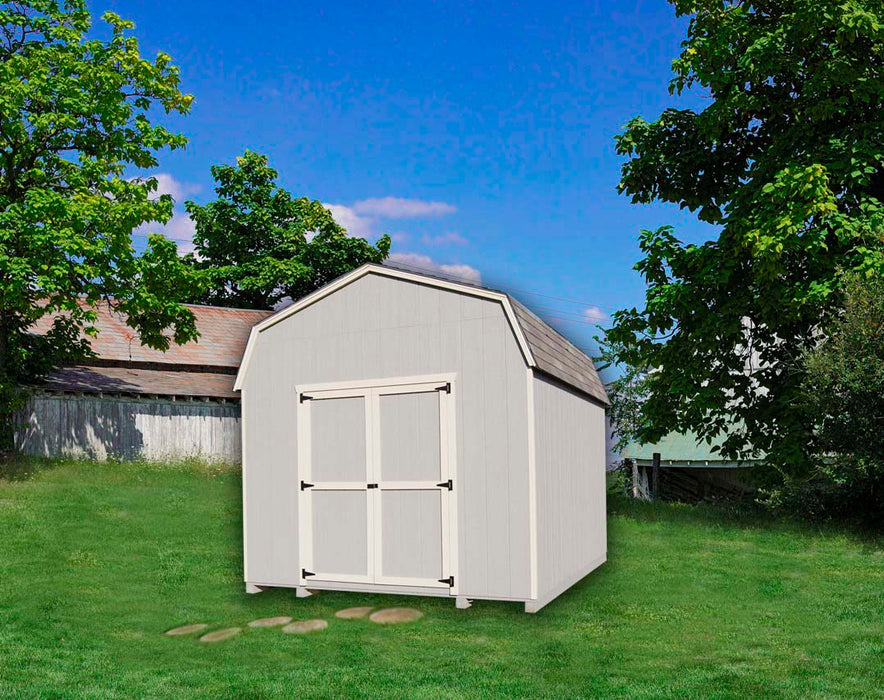 Little Cottage Co. Value Gambrel Barn w/6' Sidewalls - Pre Cut Kit Sheds & Barns
