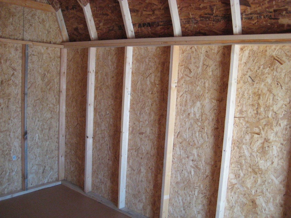 Little Cottage Co. Value Gambrel Barn w/6' Sidewalls - Pre Cut Kit Sheds & Barns