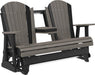 LuxCraft 5 ft. Recycled Plastic Adirondack Outdoor Glider