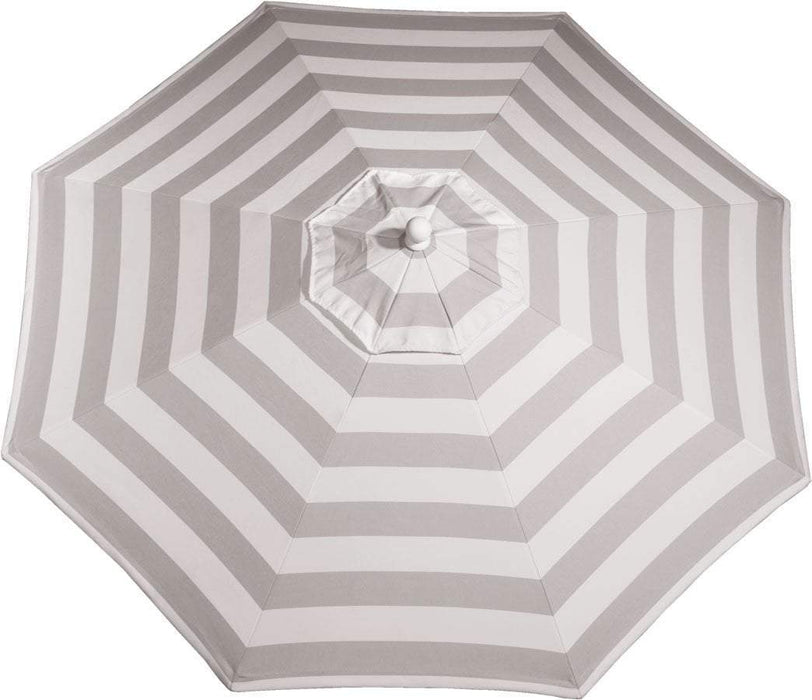 LuxCraft LuxCraft 9' Market Outdoor Umbrella Canopy Replacement (Canopy Only) Solana Seagull Accessories 9MUSS32008