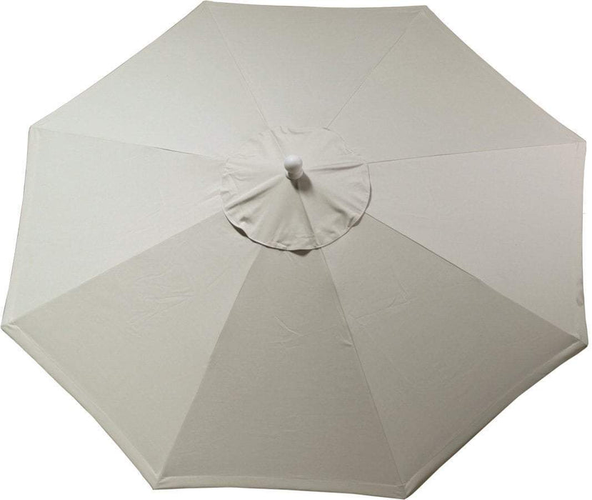 LuxCraft LuxCraft 9' Market Outdoor Umbrella Canvas / Black Accessories 9MUC5453-Black