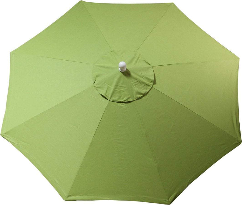 LuxCraft LuxCraft 9' Market Outdoor Umbrella Parrot / Black Accessories 9MUP5405-Black