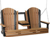 LuxCraft Adirondack 5ft. Recycled Plastic Porch Swing