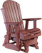 LuxCraft Adirondack Recycled Plastic 2 Foot Glider Chair