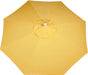 LuxCraft LuxCraft Buttercup 9' Market Outdoor Umbrella Canopy Replacement (Canopy Only) Buttercup Accessories 9MUB5438
