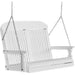 LuxCraft Columpio Clásico Respaldo Alto 4 Pies — Blanco