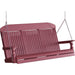 LuxCraft Columpio Clásico Respaldo Alto 5 Pies — Cherry