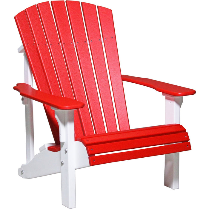 LuxCraft Deluxe Recycled Plastic Adirondack Chair