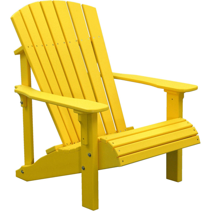 LuxCraft Deluxe Recycled Plastic Adirondack Chair