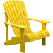 LuxCraft Deluxe Recycled Plastic Adirondack Chair