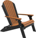 LuxCraft Folding Recycled Plastic Adirondack Chair