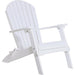 LuxCraft Folding Recycled Plastic Adirondack Chair