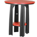 LuxCraft Poly Balcony Table Dining Set Lime Green On Black