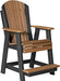 LuxCraft Recycled Plastic Adirondack Balcony Chair