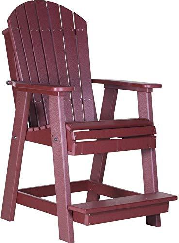 LuxCraft Recycled Plastic Adirondack Balcony Chair