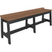 LuxCraft Recycled Plastic Cafe Dining Bench