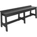LuxCraft Recycled Plastic Cafe Dining Bench