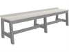 LuxCraft Recycled Plastic Cafe Dining Bench