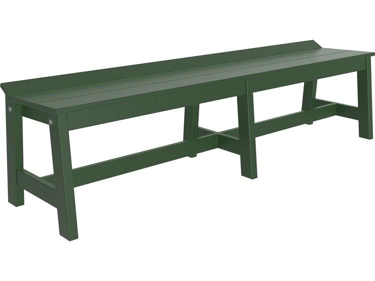 LuxCraft Recycled Plastic Cafe Dining Bench