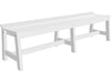 LuxCraft Recycled Plastic Cafe Dining Bench