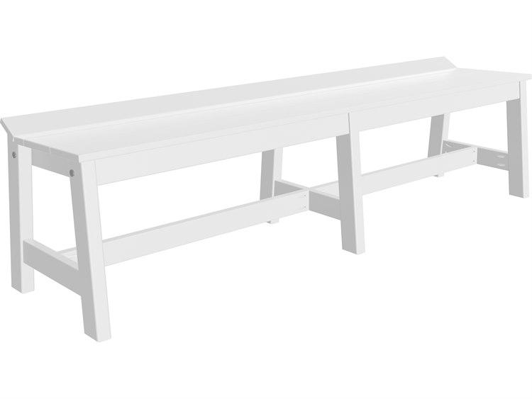 LuxCraft Recycled Plastic Cafe Dining Bench