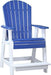 Luxcraft Recycled Plastic Counter Height Adirondack Tete-a-tete Balcony Set