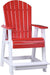 Luxcraft Recycled Plastic Counter Height Adirondack Tete-a-tete Balcony Set