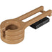 LuxCraft LuxCraft Recycled Plastic Cup Holder (Slideout) Cedar On Black Accessories PCWCB