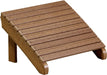 LuxCraft Recycled Plastic Deluxe Adirondack Footrest