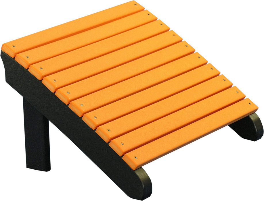 LuxCraft Recycled Plastic Deluxe Adirondack Footrest